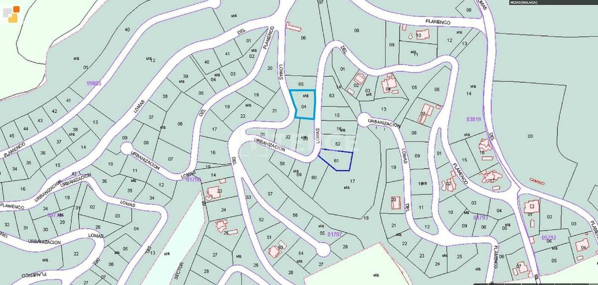 Участок земли на продажу в Михас, Малага plan 1
