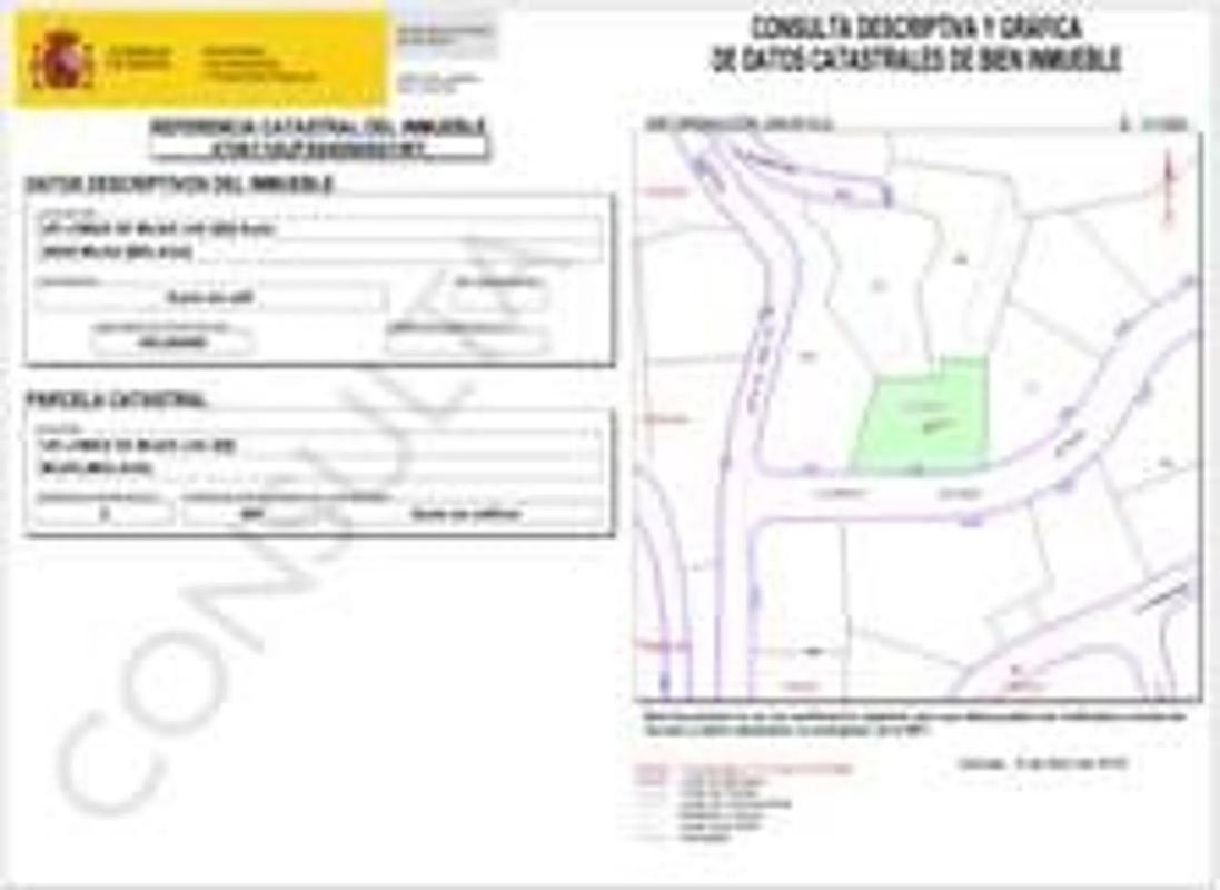 Land for sale in Mijas, Malaga plan 1