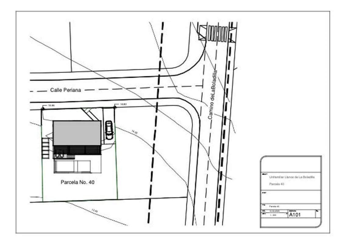 Land for sale in Estepona, Malaga plan 1