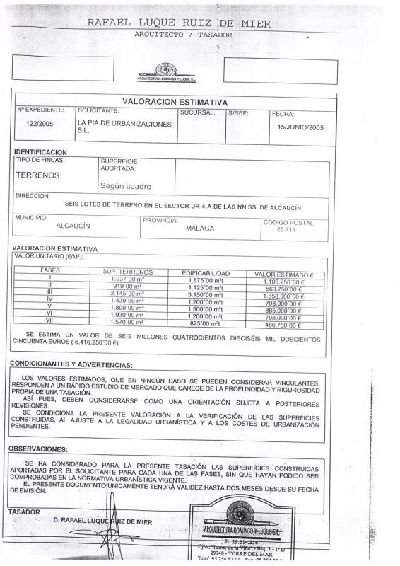 Участок земли на продажу в Алкаусин, Малага photo 5