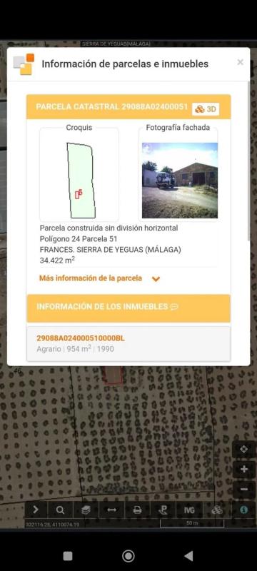 Terreno en venta en Sierra de Yeguas, Malaga photo 1