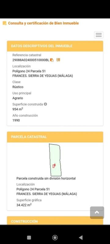 Terreno en venta en Sierra de Yeguas, Malaga photo 4