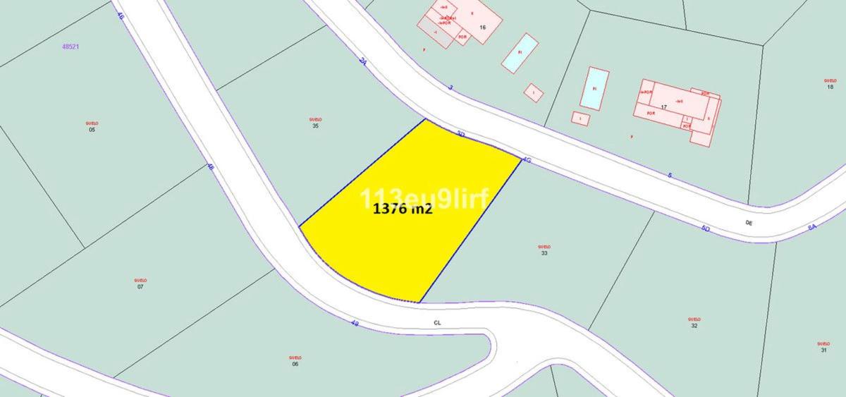Terreno en venta en Mijas, Malaga plan 1