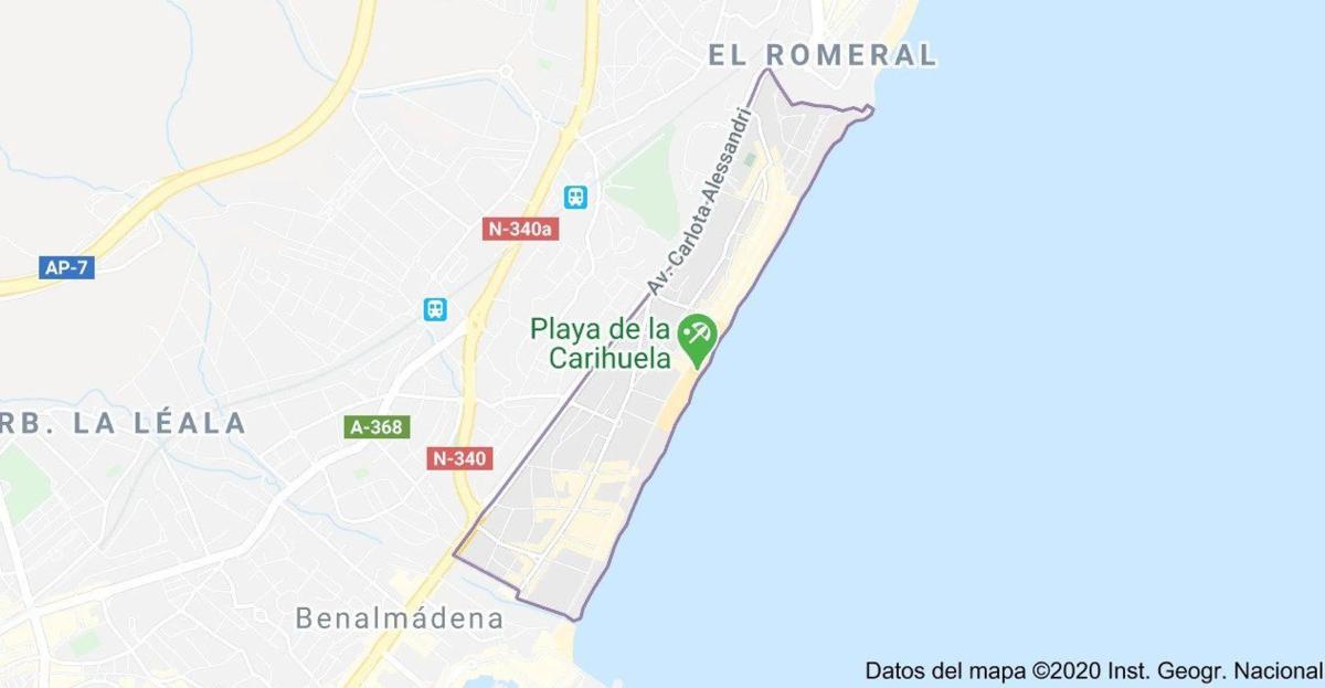 Land for sale in Torremolinos, Malaga plan 1