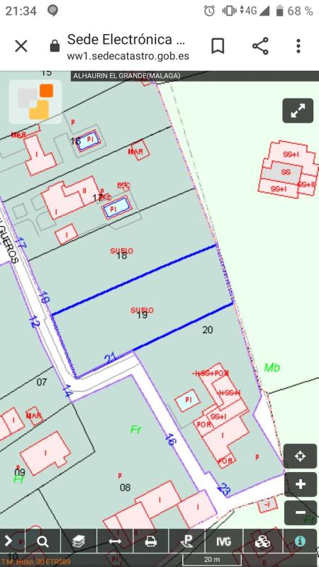 Участок земли на продажу в Алхаурин-эль-Гранде, Малага plan 1