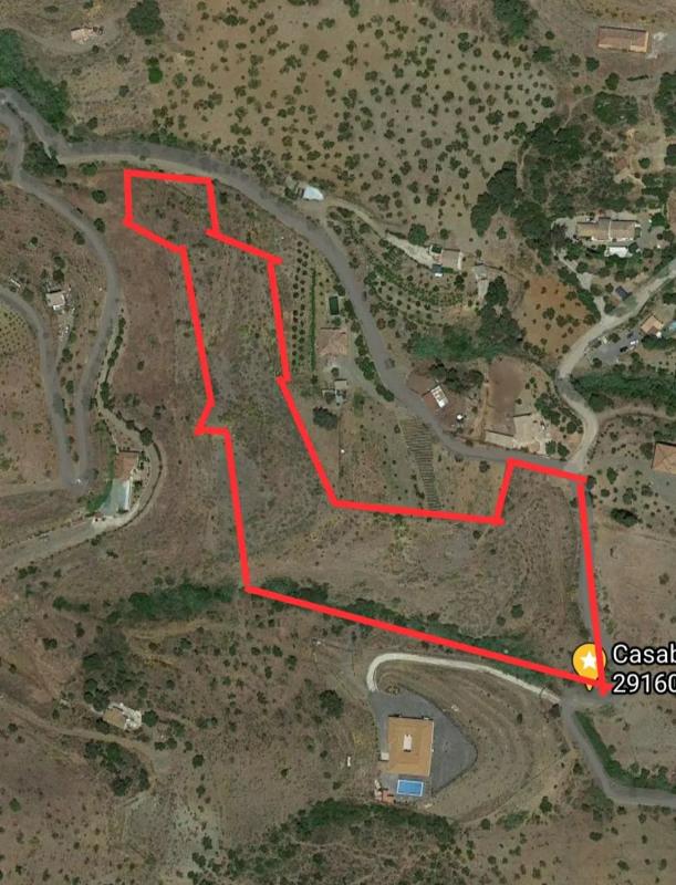 Land for sale in Casabermeja, Malaga plan 2