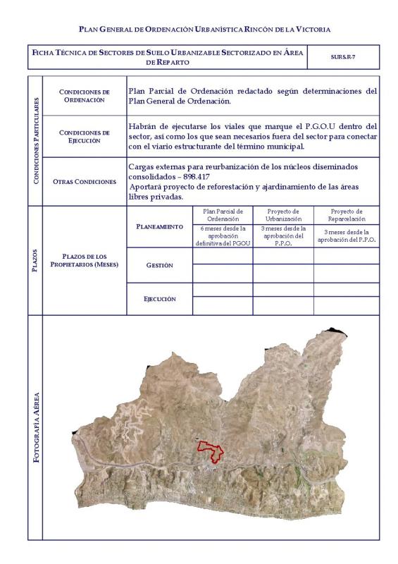 Terreno en venta en Rincón de la Victoria, Malaga plan 1