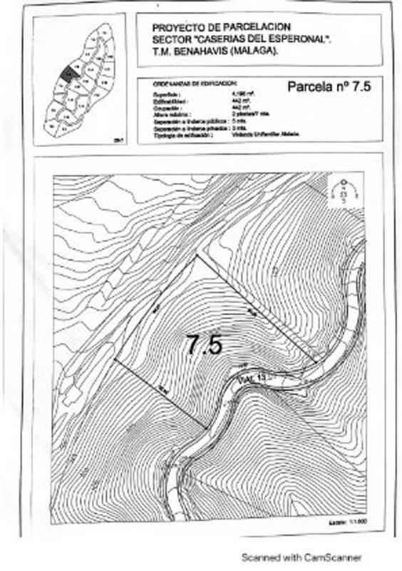 Terreno en venta en Benahavís, Malaga plan 1