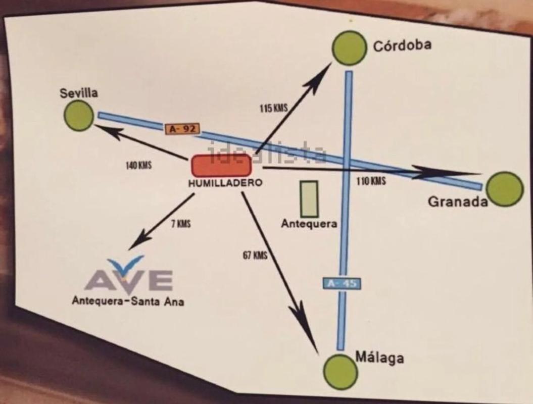 Terreno en venta en Humilladero, Malaga plan 1