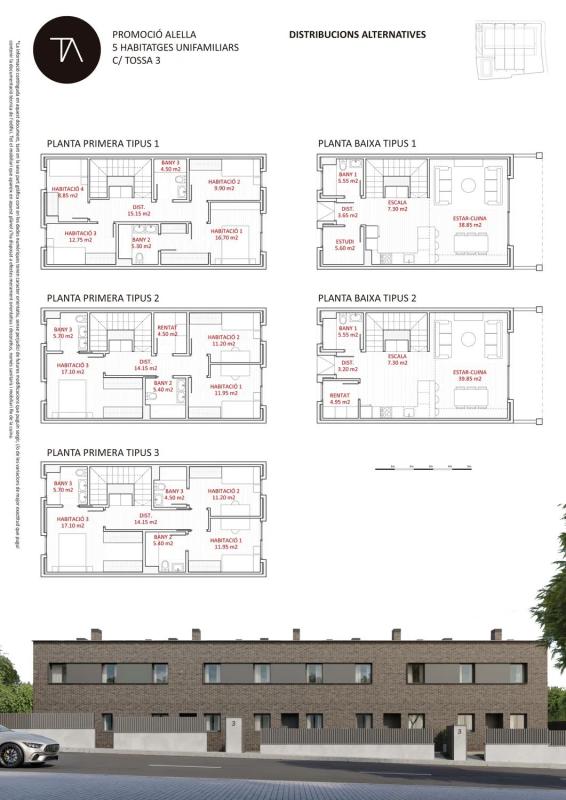 Новостройка Tossa Alella в Алейя plan 1