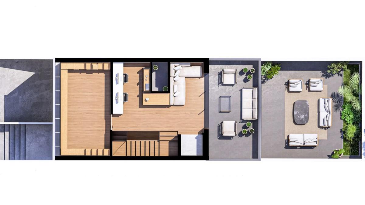 Obra nueva Autopromoción en Vilafranca Del Penedes en Vilafranca del Penedès (Revista) plan 3