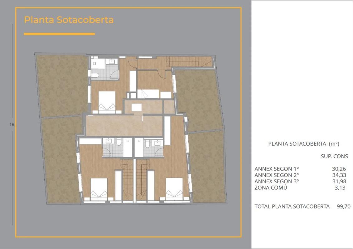 Venta de piso en Calle Aneto, 19, Terrassa
 plan 4