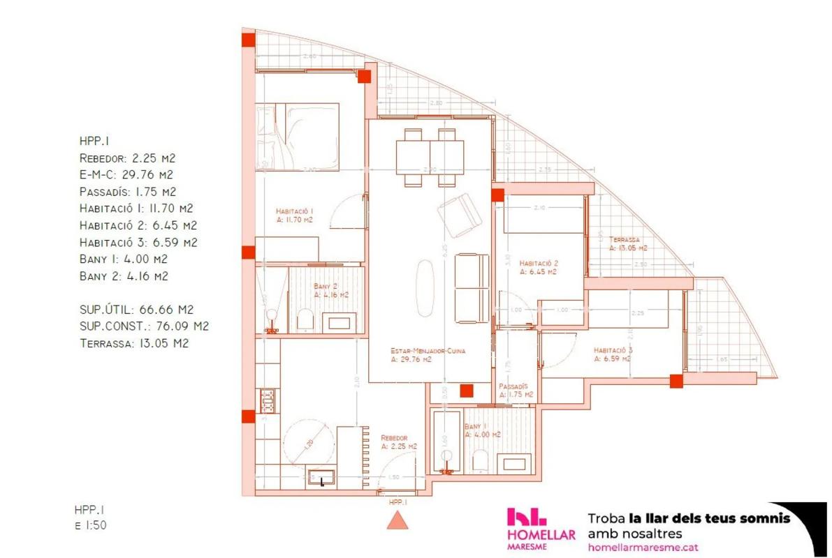 Obra nueva Sant Jaume en Calella (Revista) plan 2