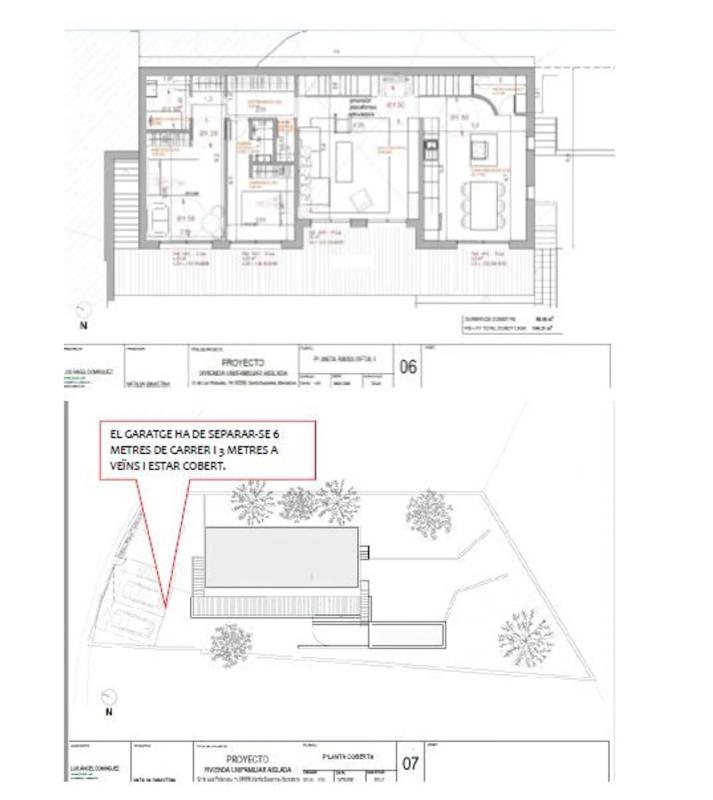 New construction les Petunies 14 in Santa Susanna plan 1