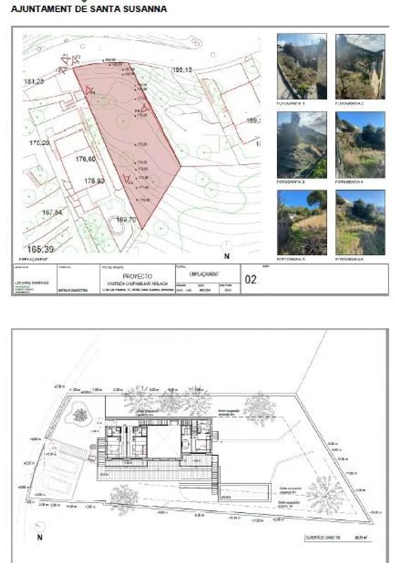 New construction les Petunies 14 in Santa Susanna plan 2