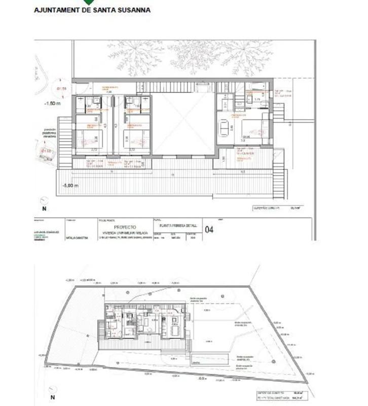 New construction les Petunies 14 in Santa Susanna plan 3