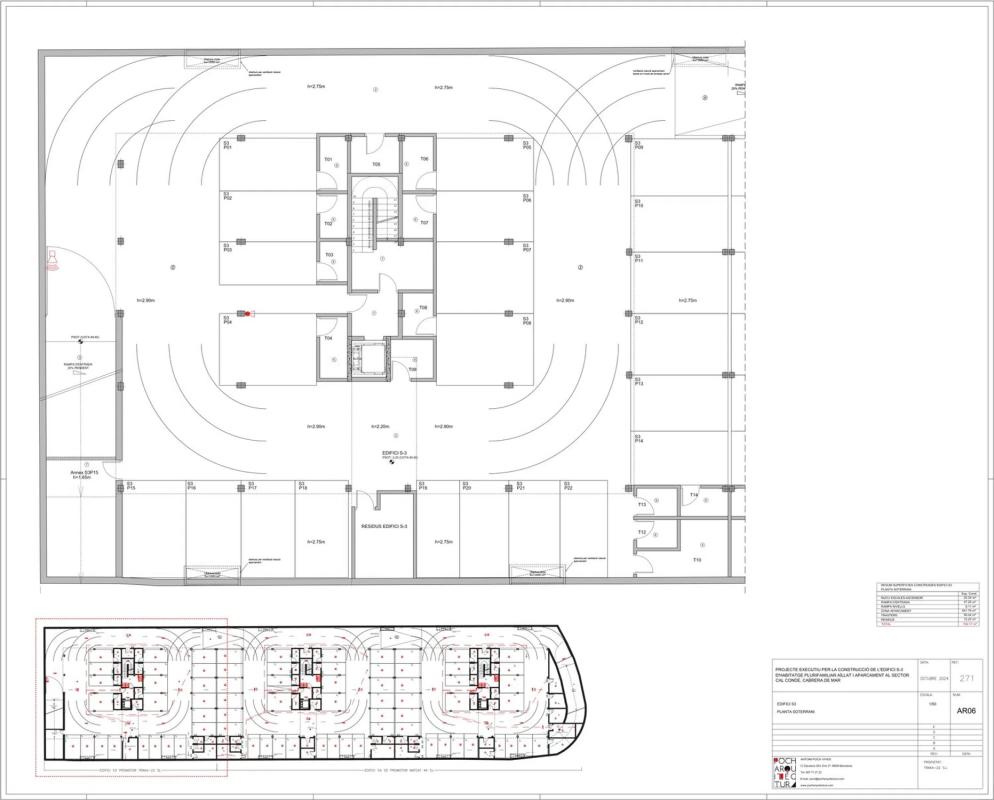 Obra nueva Residencial Cal Conde Fase III en Cabrera de Mar (Revista) plan 1
