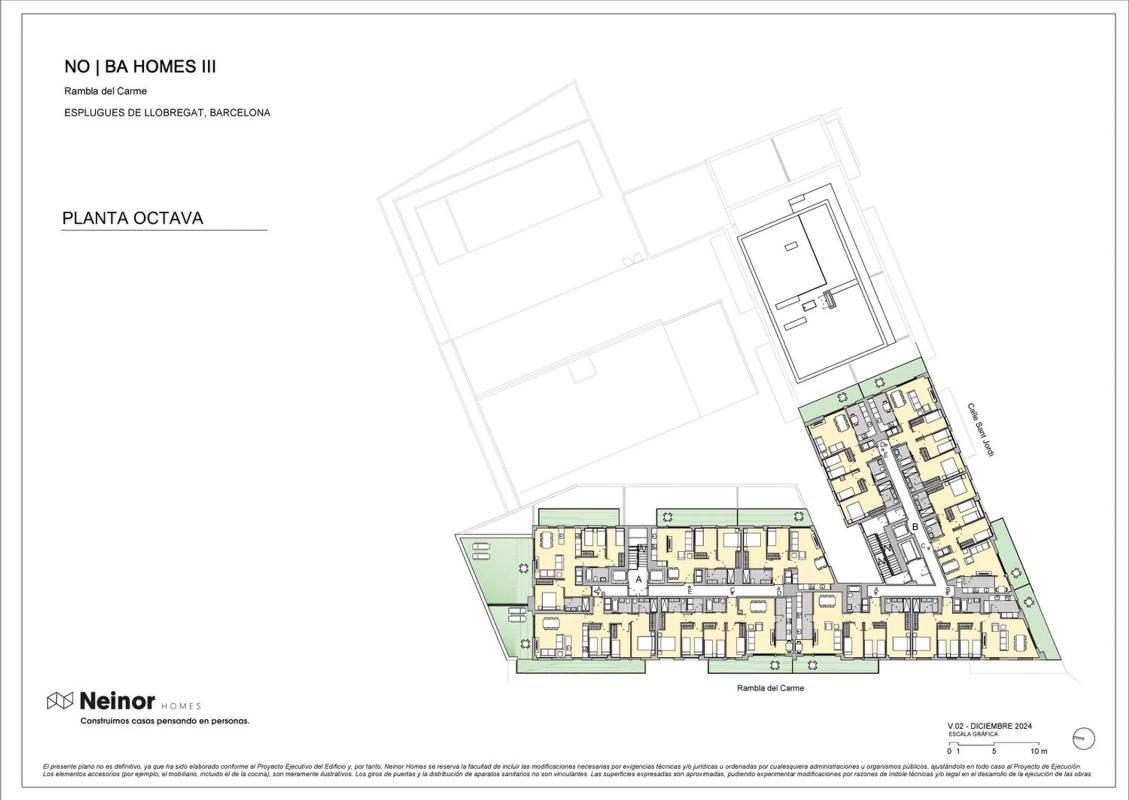 Obra nueva NO|BA Homes III en Esplugues de Llobregat (Revista) plan 1