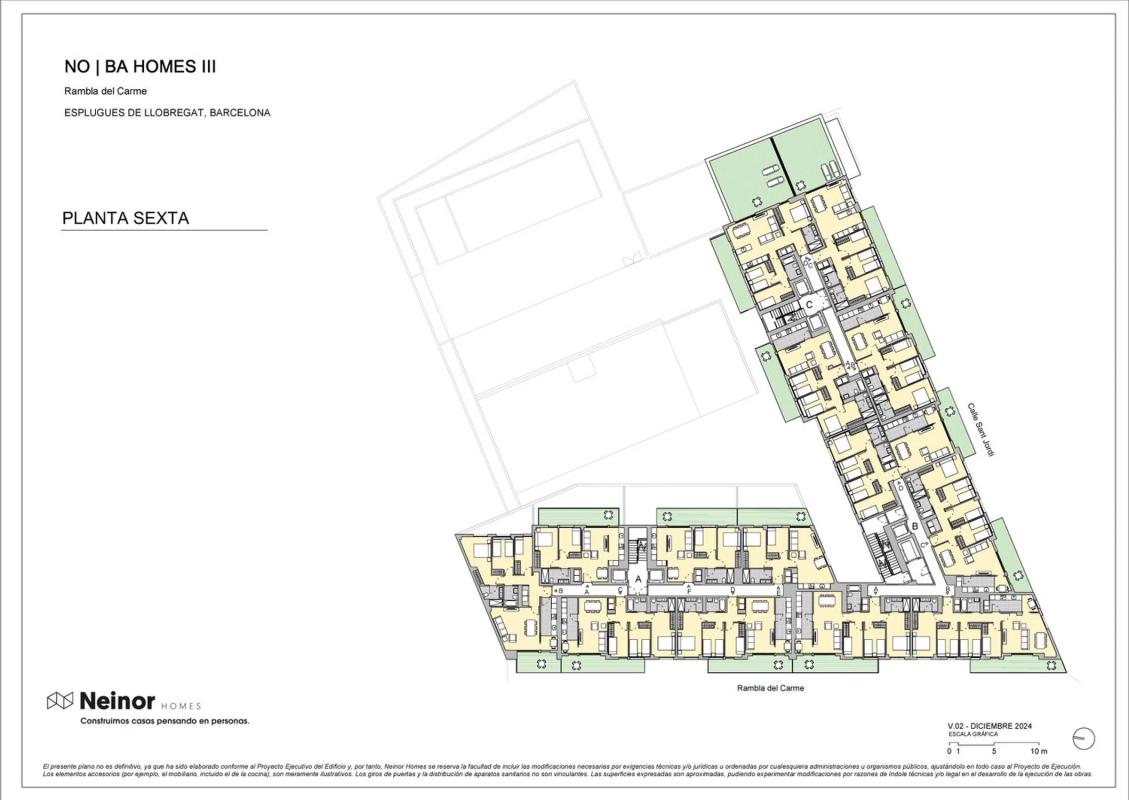 Obra nueva NO|BA Homes III en Esplugues de Llobregat (Revista) plan 2