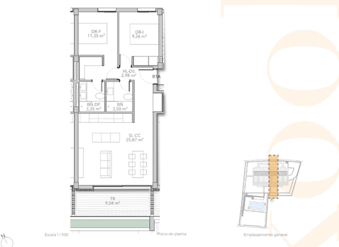 Sale of apartment in Calle Montemayor, 10, Torremolinos
 plan 2