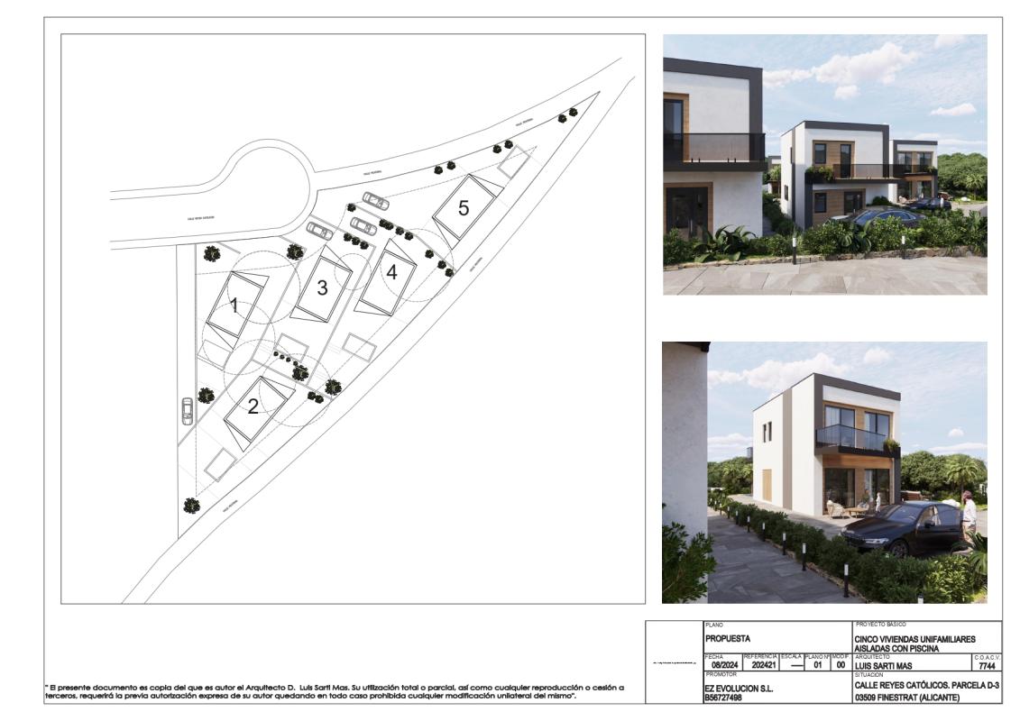 Obra nueva Sierra Verde en Finestrat (Revista) plan 5