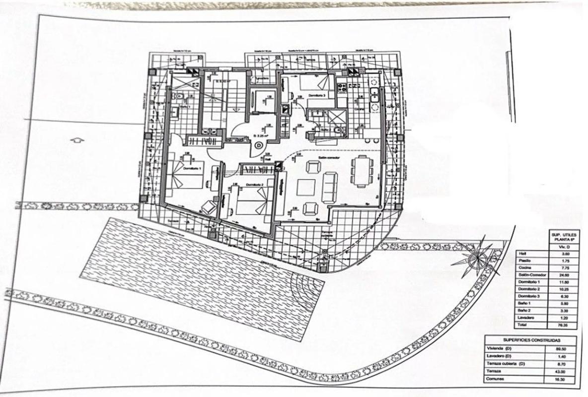 Sale of apartment in Manzanera-Tosal, Calpe
plan 1