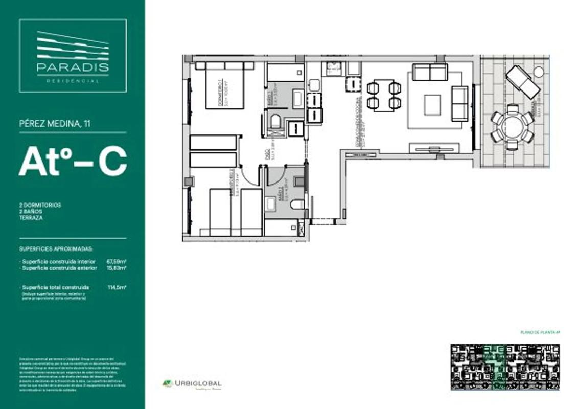 Duplex sale in Perez Medina 11, 15, Alicante plan 4