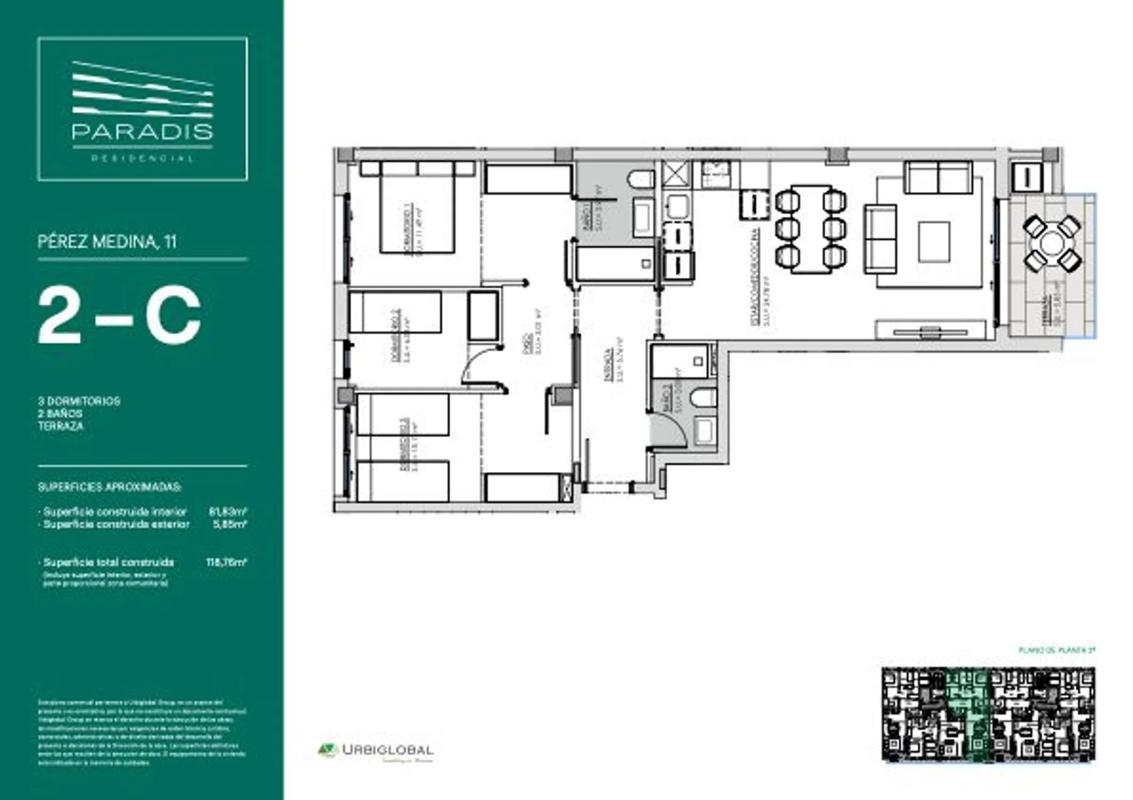 Duplex sale in Perez Medina 11, 15, Alicante plan 7
