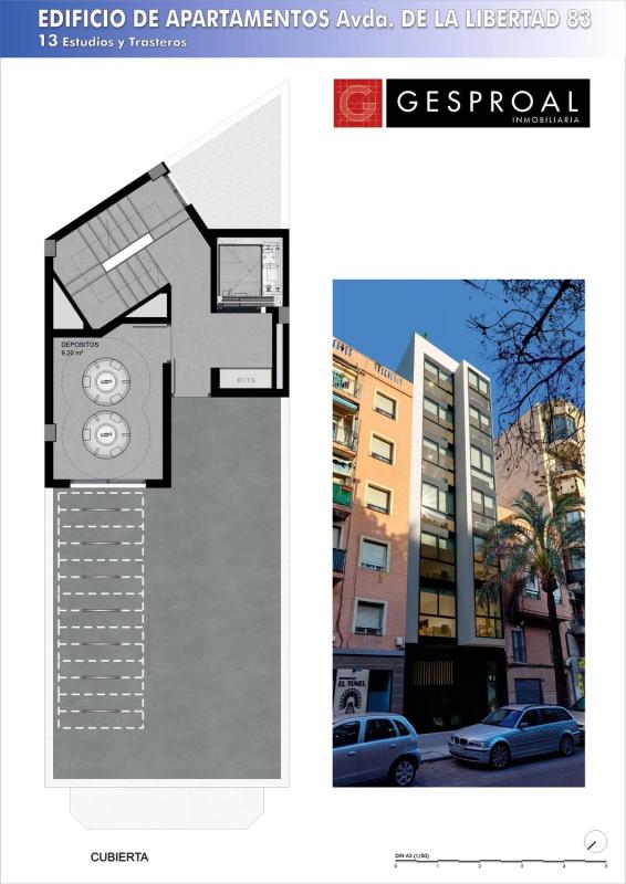 Nowa nieruchomość Edificio de Apartamentos Avenida de Libertad 83 w Elche / Elx plan 1