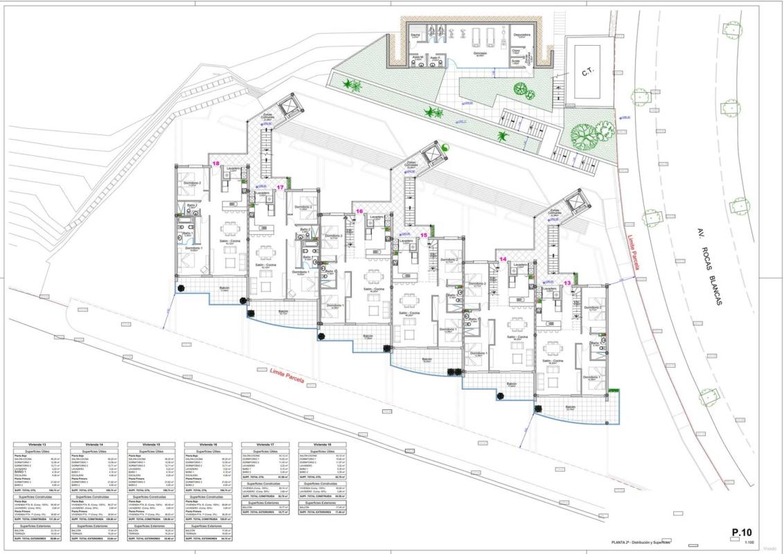 Obra nueva Jada en Benalmádena (Revista) plan 9