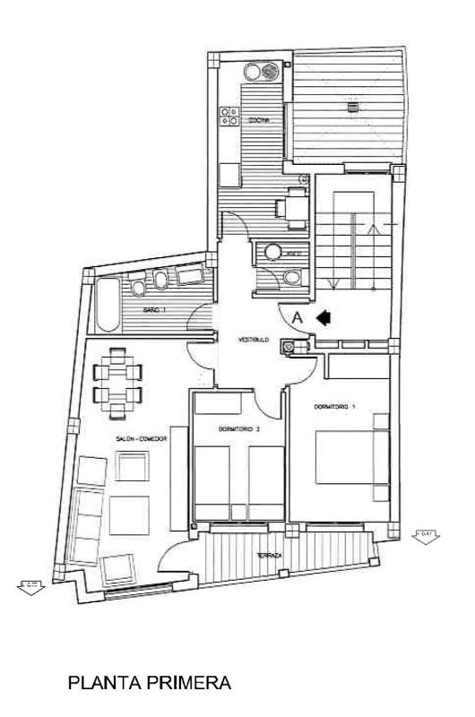Edificio Residencial de 300m2 en venta en Cañada plan 1
