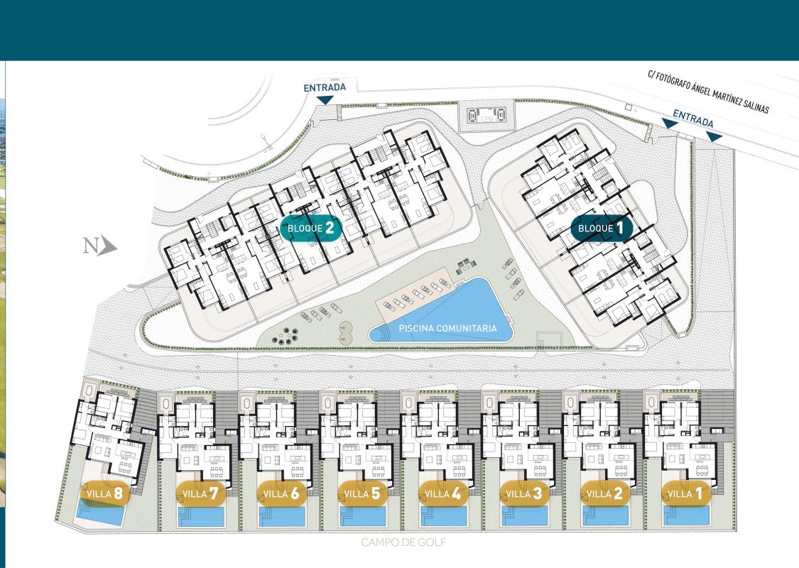 Obra nueva Best Mediterraneo Apartments F1 en Los Alcázares (Revista) plan 1