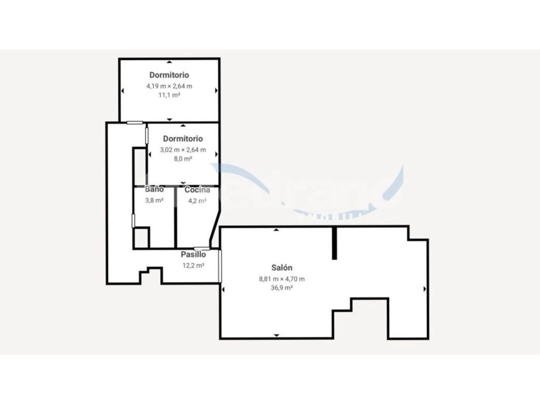 Venta de piso en Playa de Poniente, Benidorm
plan 1