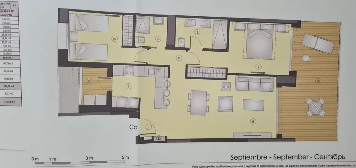 Продажа квартиры на Avenida Republica Argentina s/n, Бенидорм
plan 1
