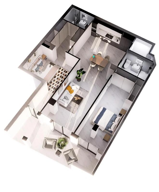 Sale of apartment in Calle Gumersindo, Torrevieja
 plan 1