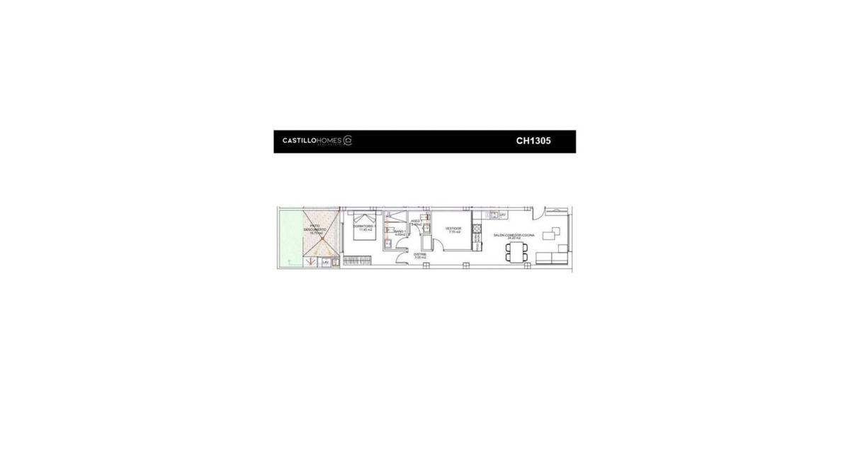 Venta de piso en Avenida de la Purisima, 5, Torrevieja
plan 1