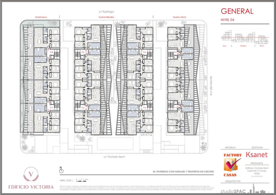 Obra nueva Edificio Victoria en Loeches (Revista) plan 2