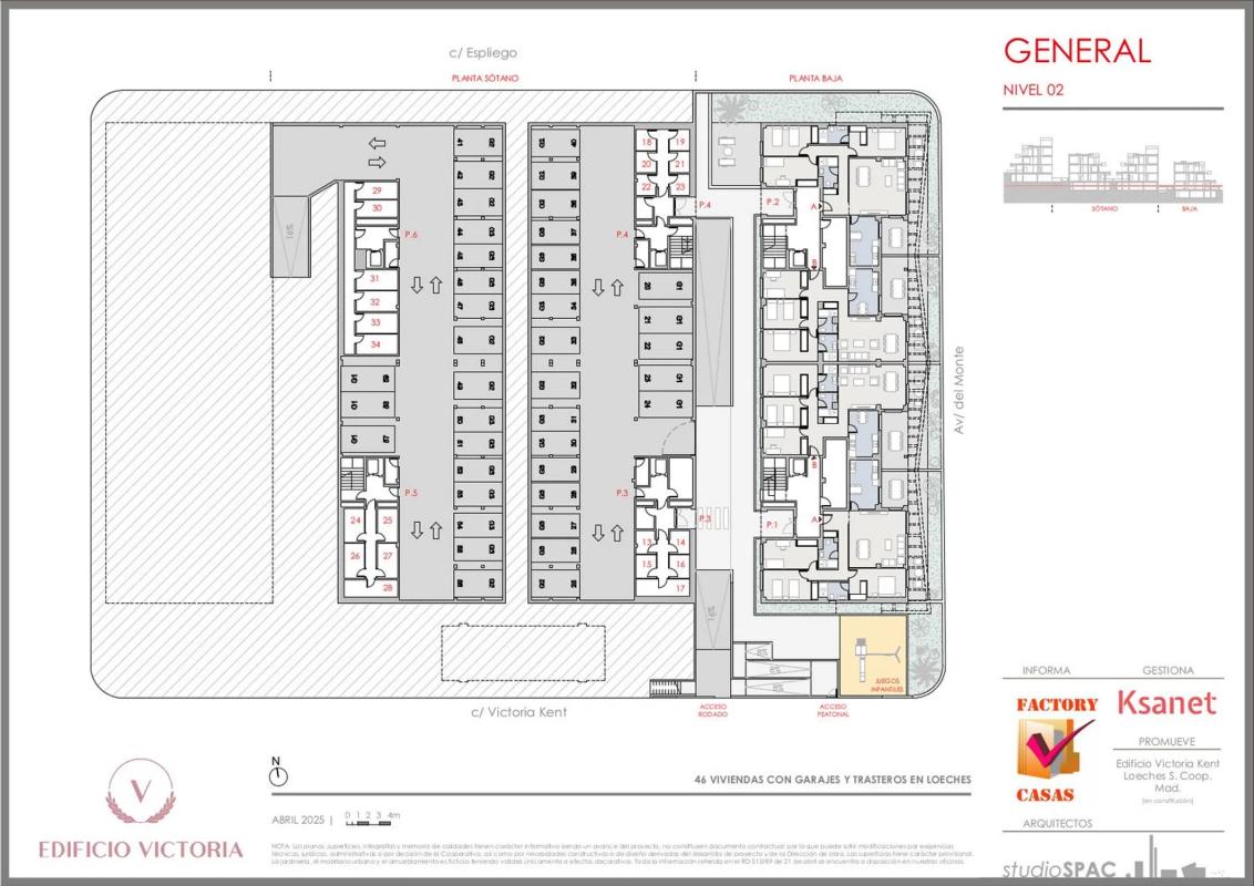Obra nueva Edificio Victoria en Loeches (Revista) plan 5