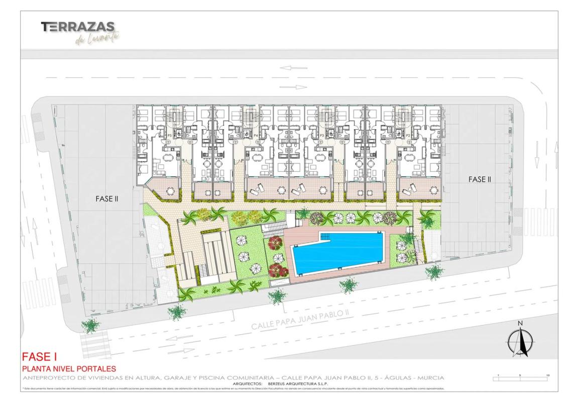 Obra nueva Terrazas de Levante en Águilas (Revista) plan 2