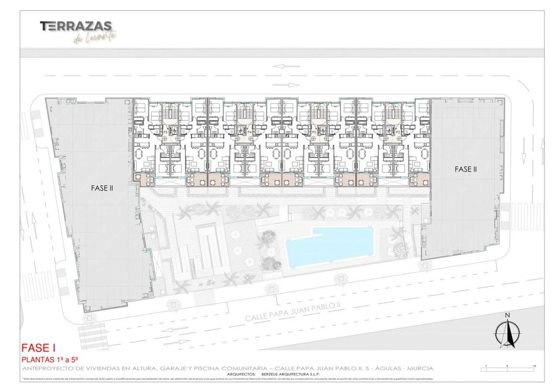 Obra nueva Terrazas de Levante en Águilas (Revista) plan 5