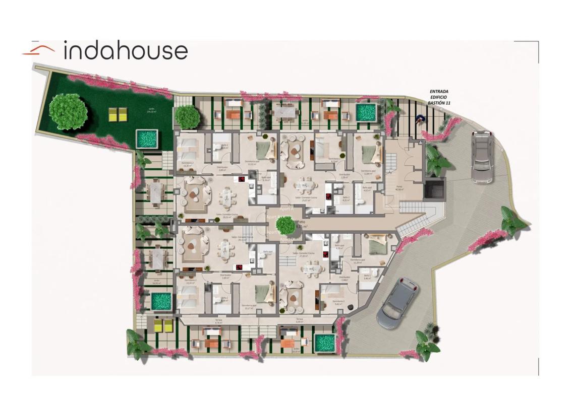 Obra nueva Bastión Sea Views en Torremolinos (Revista) plan 1