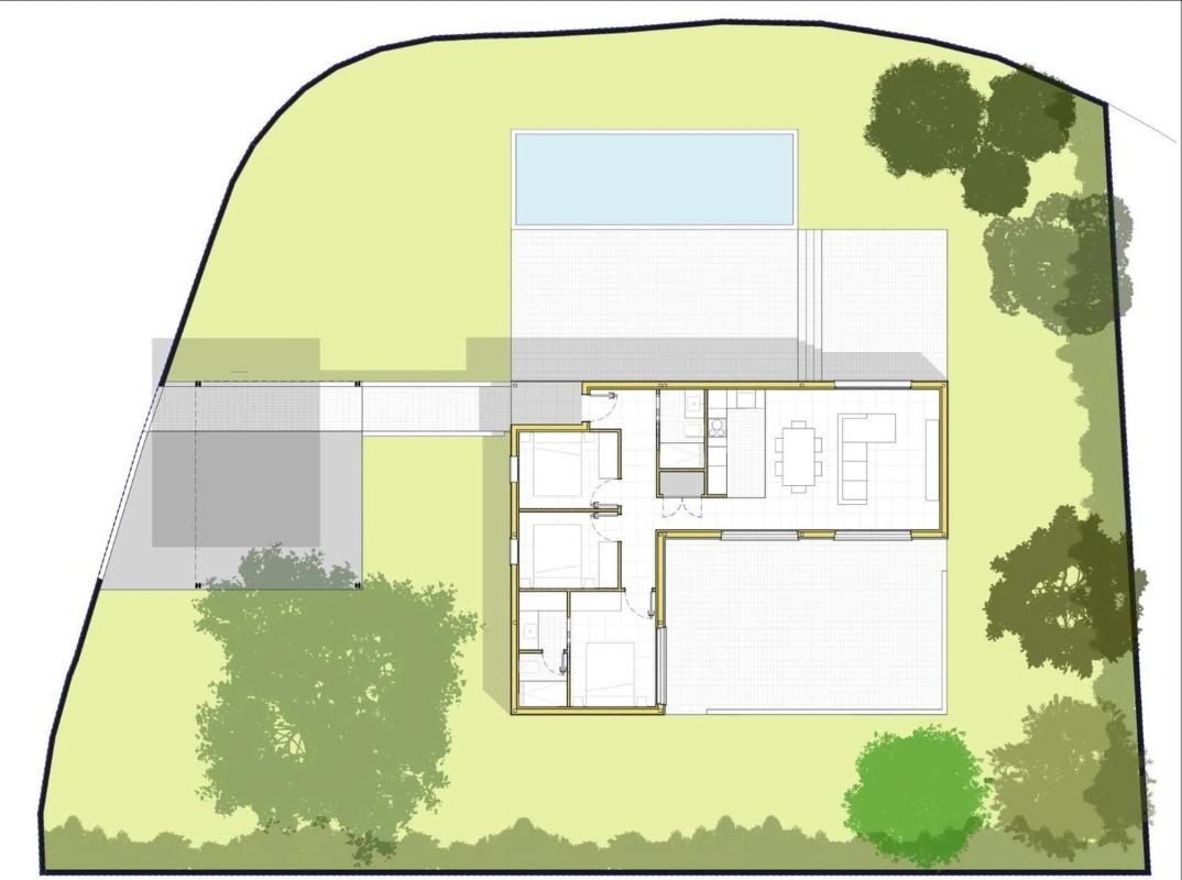 Obra nueva casa Sant Esteve de Sesrovires en Sant esteve Sesrovires (Revista) plan 1