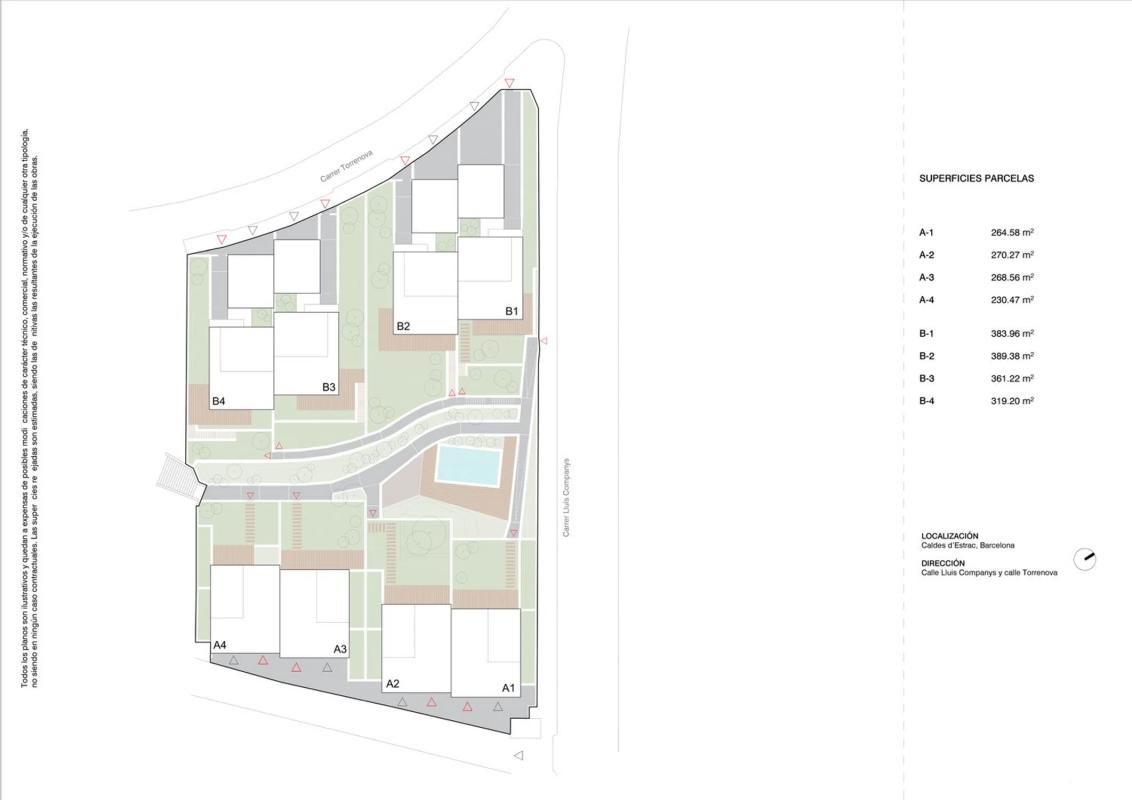 Venta de chalet adosado en Calle Lluis Companys, 117 , Caldes d'Estrac plan 1