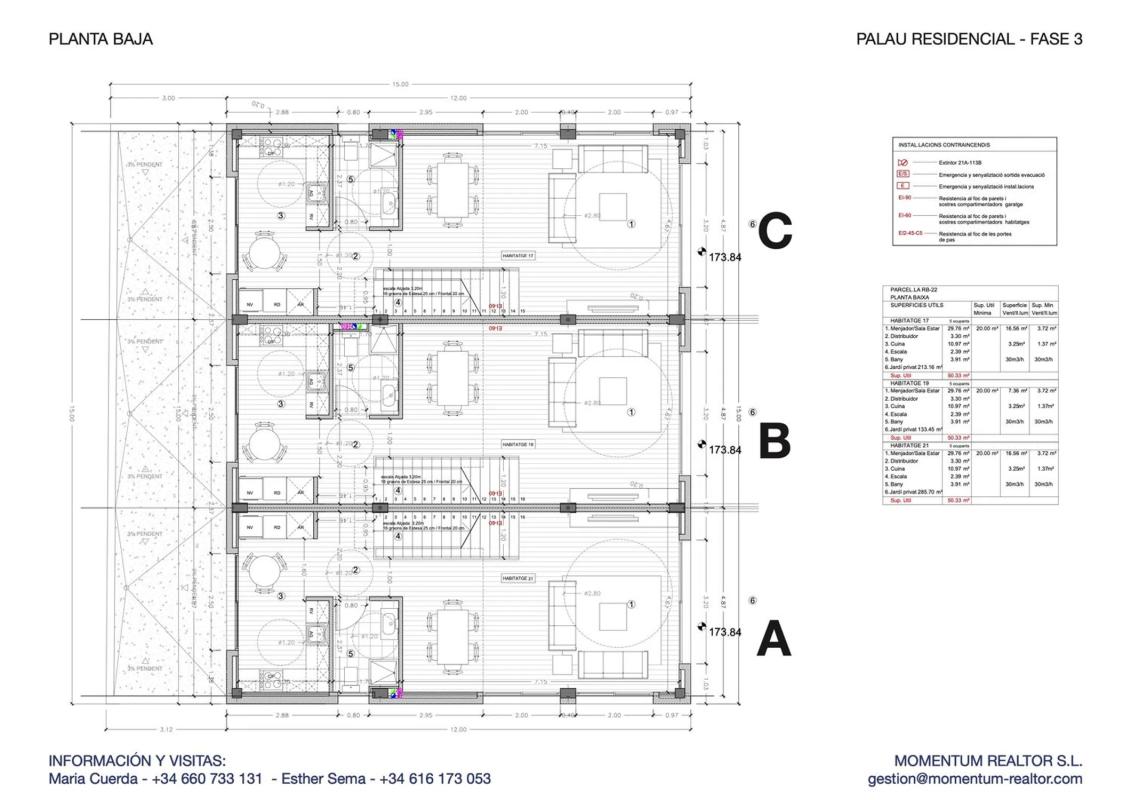 Obra nueva Residencial Palau en Palau-Solità i Plegamans (Revista) plan 4