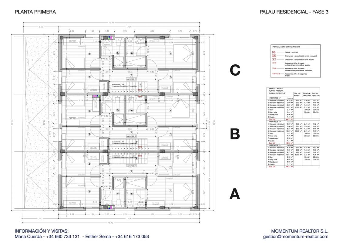 Obra nueva Residencial Palau en Palau-Solità i Plegamans (Revista) plan 5
