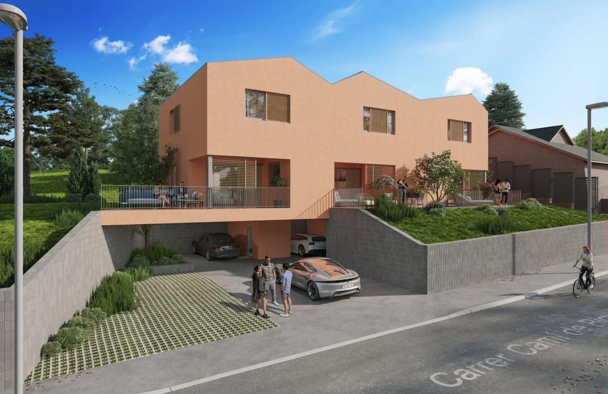 Obra nueva Residencial Camí de Bigues en L'Ametlla del Vallès (Revista) photo 1