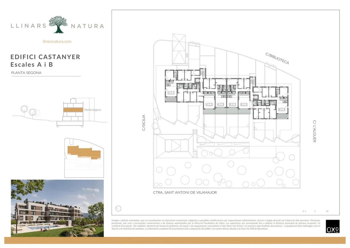 Obra nueva Edificio Castanyer en Llinars del Vallès (Revista) plan 3