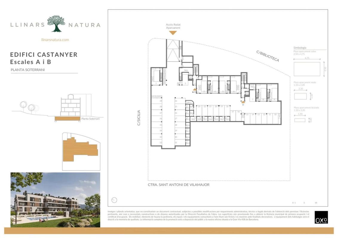 Obra nueva Edificio Castanyer en Llinars del Vallès (Revista) plan 7