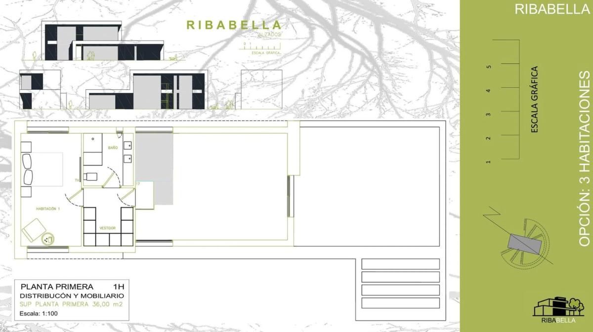 Obra nueva Ribabella en Riba-Roja de Túria (Revista) plan 2