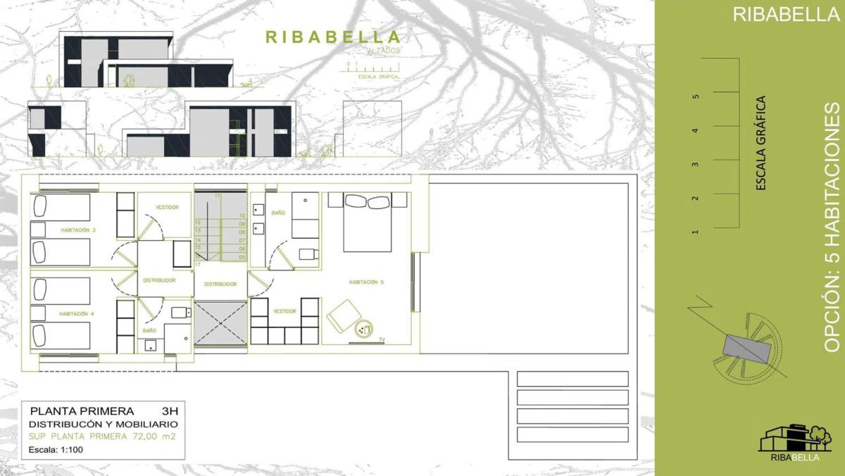 Obra nueva Ribabella en Riba-Roja de Túria (Revista) plan 3